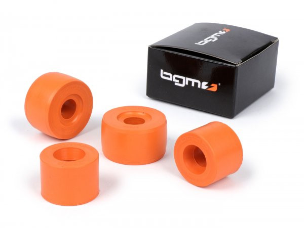 Silentgummiset Schokbreker Achter, Boven BGM Pro Vespa Gt 250 (zapm45102), Vespa Gt L 125 (zapm31100, Zapm31101), Vespa Gt L 200 (zapm31200), Vespa Gts 125 (zapm31300, Zapma3100, Zapma3200, Zapma3700, Zapmd3200, Zapmd3201), Vespa Gts 150 (zapma3100