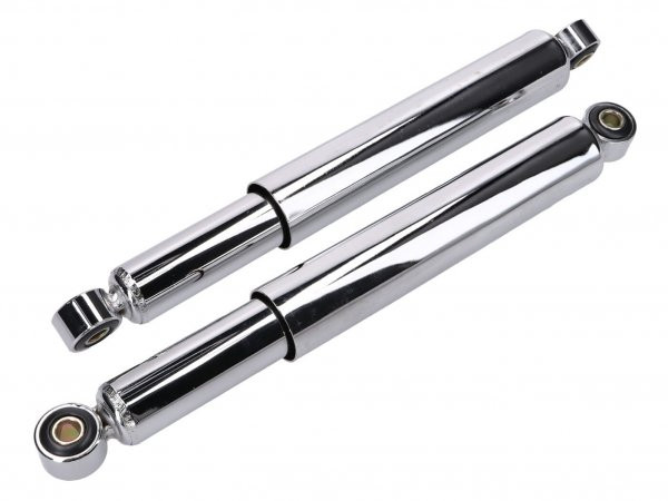 Schokbreker -101 OCTANE- Set Gesloten Chroom - 340mm