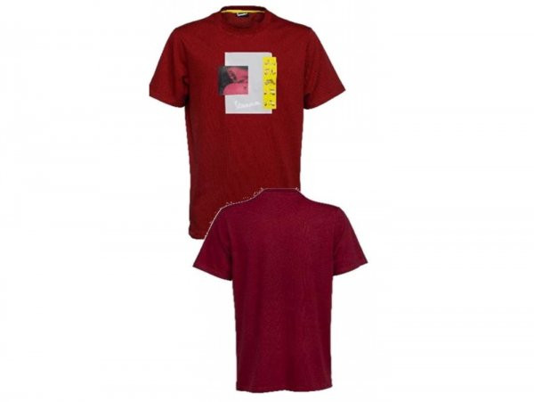 T-Shirt -VESPA "Heritage Collection"- rood - L