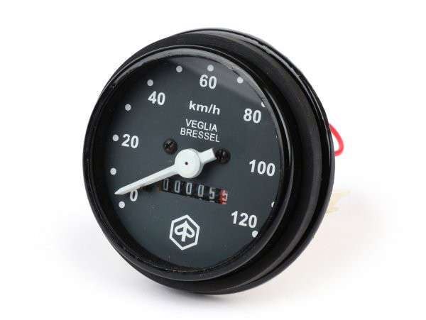 Tacho Oem Kwaliteit  Zwarter Tachoring (vespa (piaggio))