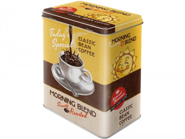 Teedose -nostalgic Art- "morning Blend", 10 X 14 X 20cm