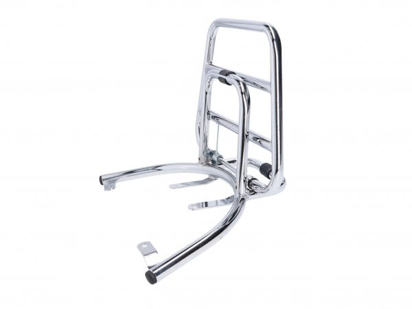 Topkoffer Houder / BagageDRager -101 Octane- Inklapbaar Chroom Voor Piaggio Zip 00