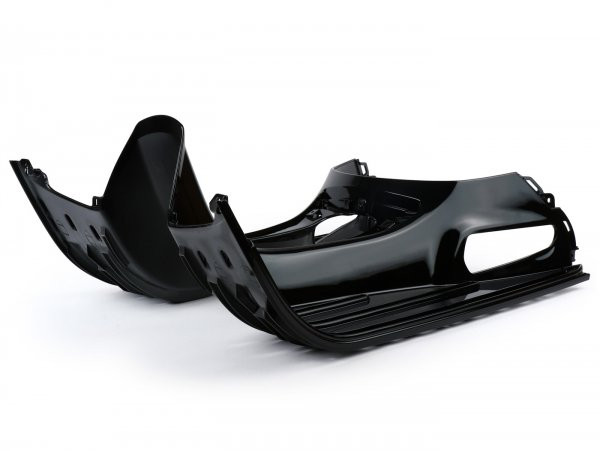Trittbrett Piaggio  Zwart Glanzend (vespa Modern)
