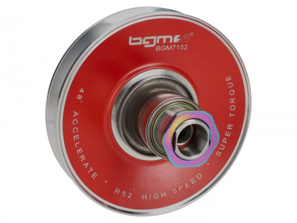 Poulies BGM Pro Super Torque, Piaggio Iget Ac (Vespa Modern)