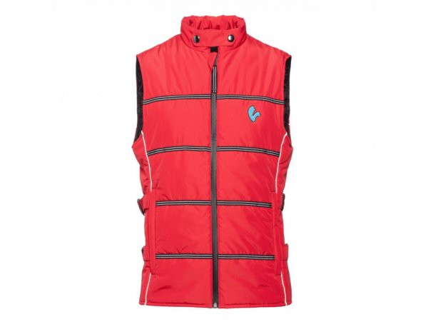 Weste -VESPA "V-Stripes"- rood M