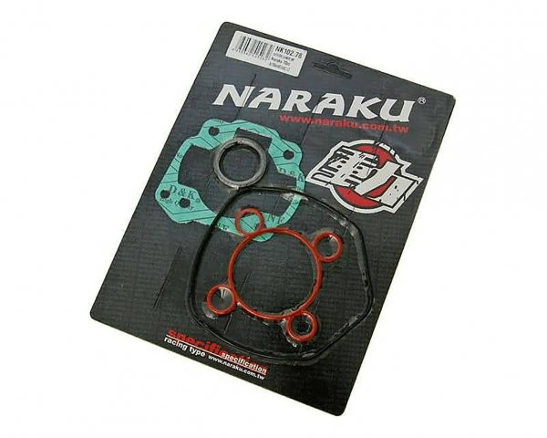 Cilinder Pakkingset -NARAKU- 70cc voor Minarelli horizontaal LC