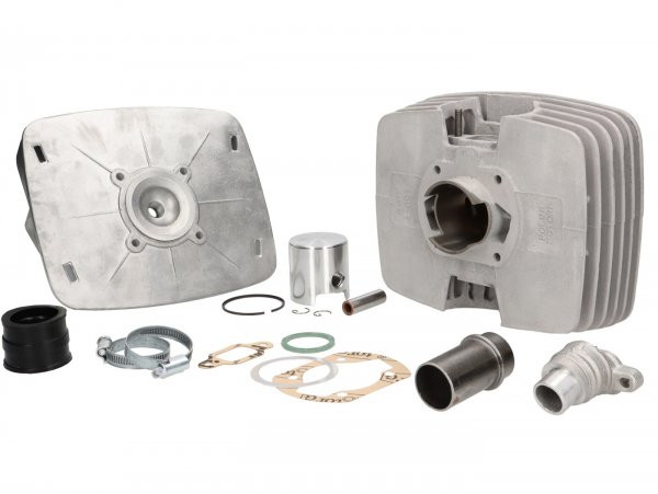 Cilinder polini 80 cc Serie 6000  Ø48mm  Sachs 5gang (Pistonpen vervangen door Ø 14mm)