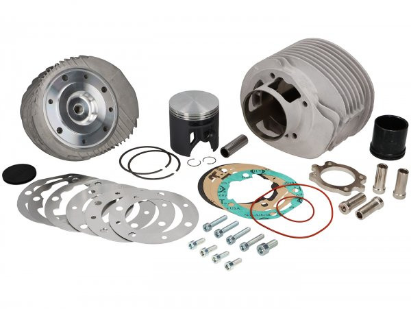 Cilinder Vmc Ranger 213/225cc Ø69, Slag=57/60mm, Lengte DRijfstang Standaard (110mm), Aluminium, Bougie Zentral