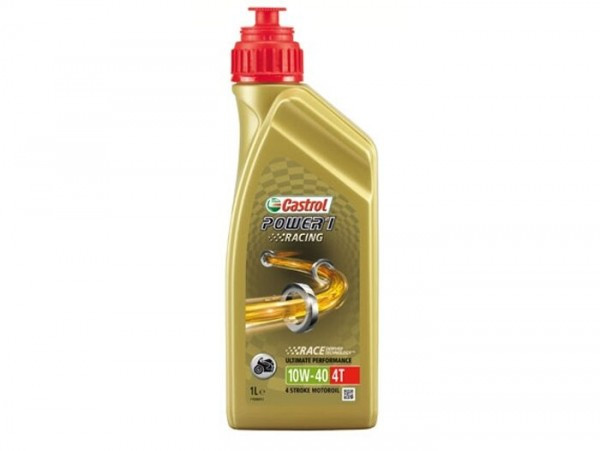 Oil Castrol Power 1 4stroke Sae 10w40 Synthetic  1000ml