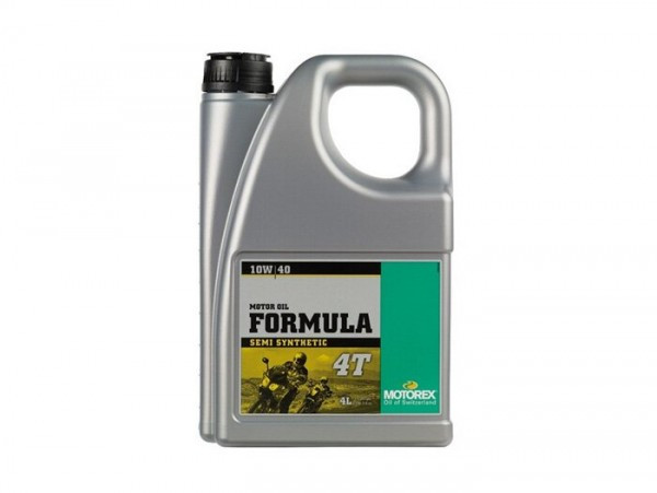 Olie  Olie Motorex Formula 4t 4takt Sae 10w40 Synthetisch  4000ml