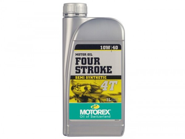 Oil Motorex Four Stroke 4stroke Sae 10w40 Synthetic  1000ml