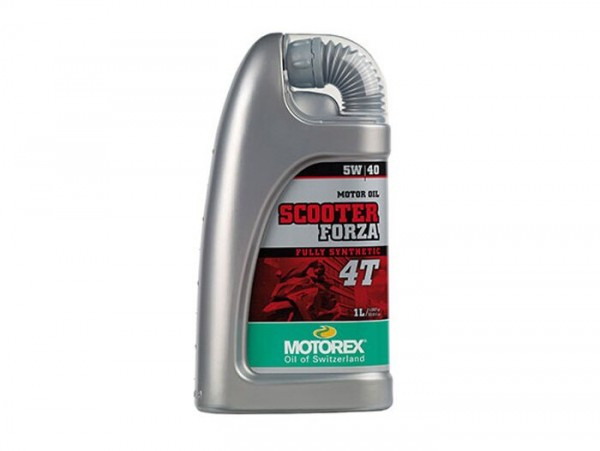 Oil Motorex Scooter Forza 4t 4stroke Sae 5w40 Fully Synthetic  1000ml