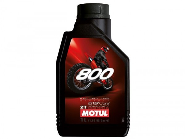 Oil Motul 800 Offroad  2stroke Fully Synthetic (single Ester)  1000ml