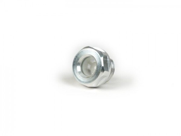 Oil Level Plug Aluminium Gantergriff  With Oil Gaugeglass And Gasket