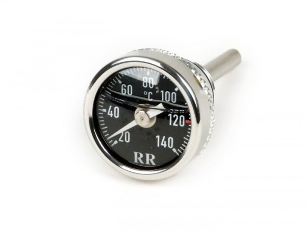 Oil Temperature Gauge Rr  Black Dial