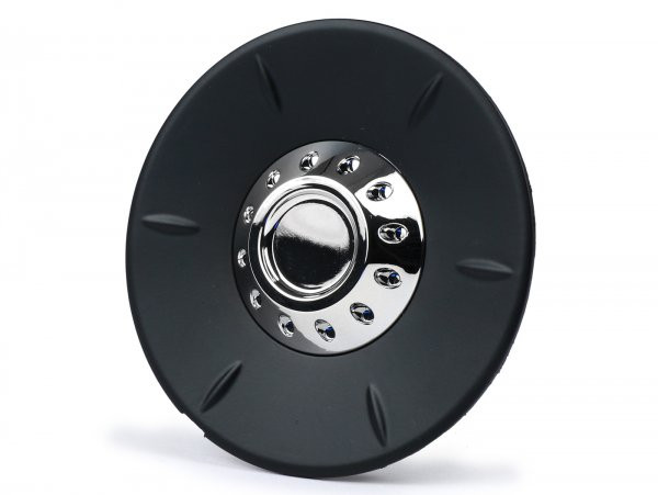 Cover For Wheel Nut / Brake Drum Ø=106mm Piaggio Vespa 946  Front  Matt Black