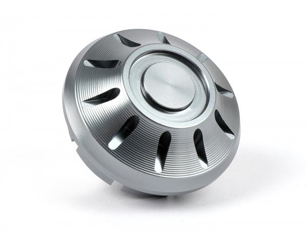 Cap Wheel Nut / Rim Ø=35mm Moto Nostra, Cnc, Grey