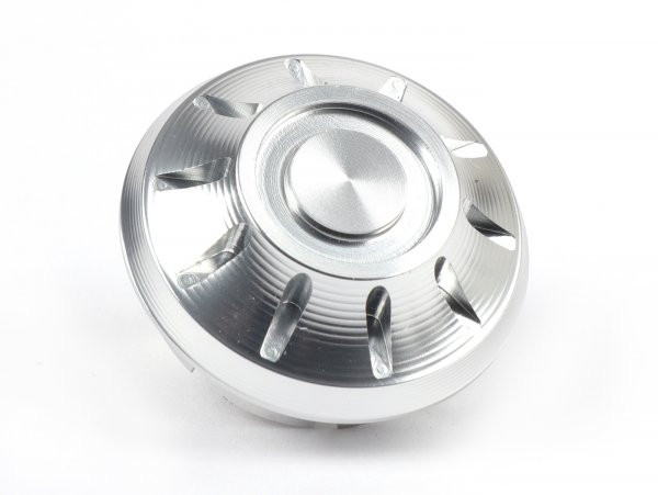 Cap Wheel Nut / Rim Ø=35mm Moto Nostra, Cnc, Silver
