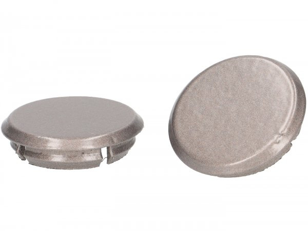 Pair Of Covers For Mirror Hole Moto Nostra, Grigio Ottomista (g22)