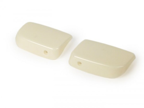 Pair Of Covers For Brake Master Cylinder BGM Pro, Without Mirror Holes  Unpainted