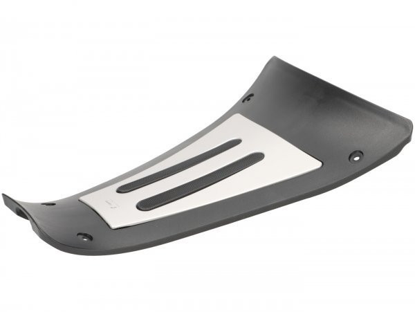Central Floor Mat Rizoma Aluminium Cnc  Silver  Vespa Gts 125300 2022-2024