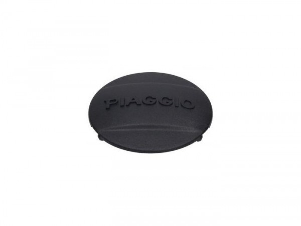 Badge For Transmission Cover Piaggio  Black