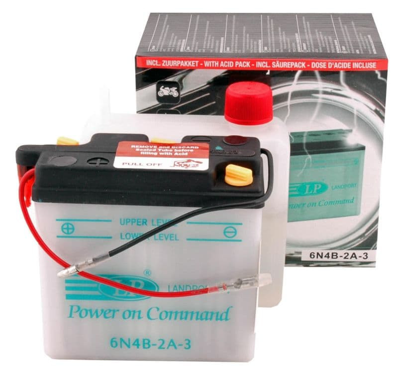 Accu Landport 6N4B-2A-3 Dry (6V/4A)