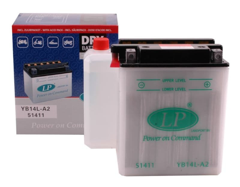 Accu Landport Yb14L-A2 Dry (12V/14A)