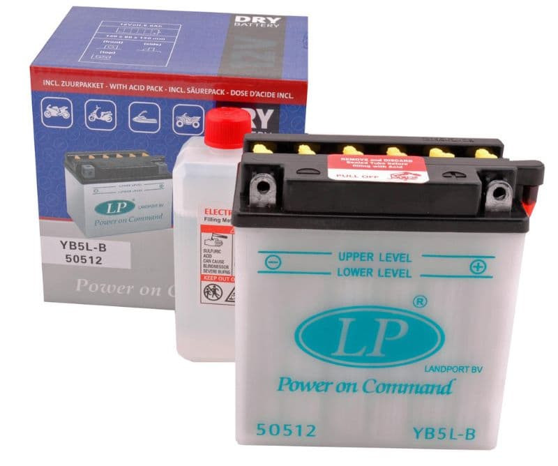 Accu Landport Yb5L-B Dry (12V/5A)