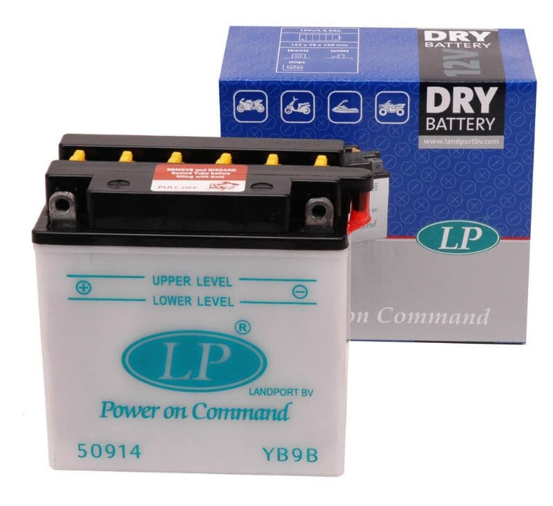 Accu Landport Yb9B Dry (12V/9A)
