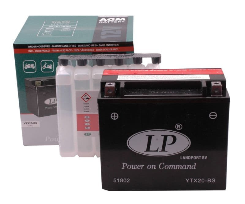 Accu Landport Ytx20-Bs (12V/18A)