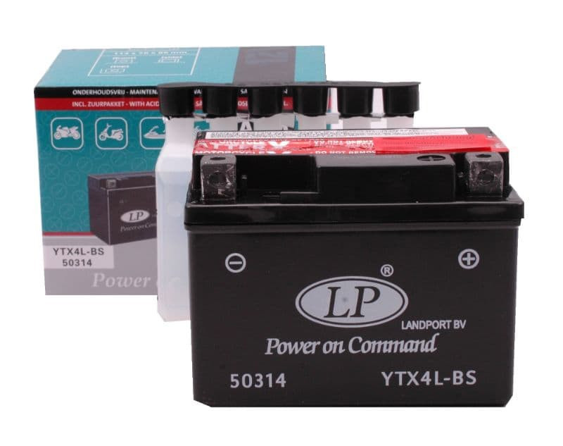 Accu Landport Ytx4L-Bs Agm (12V/4A)