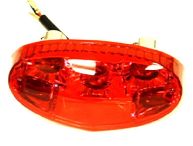 Achterlicht Ludix Rood