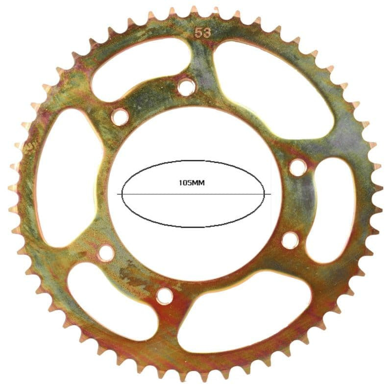 Achtertandwiel 105Mm 52T | Derbi Senda