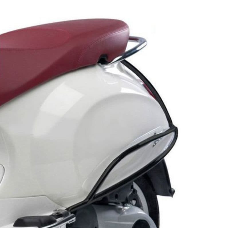 Achtervalbeugelset Fa Italia Glans Zwart | Vespa Primavera / Sprint