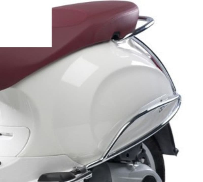 Achtervalbeugelset Oem Chroom | Vespa Primavera / Sprint