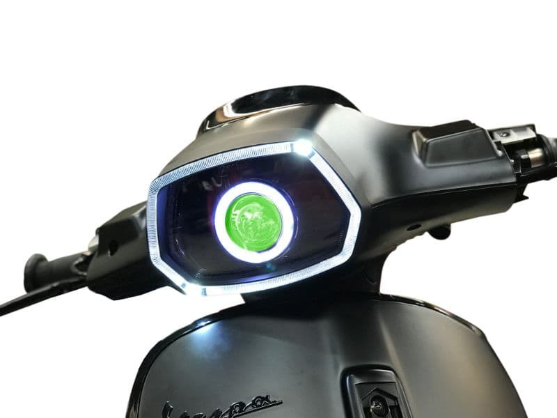 Angel Eye + Devil Eye Groen | Vespa Sprint