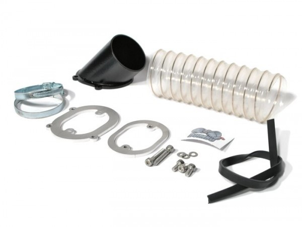Air Intake Hose Adapter Mrp Dumbo Ø60mm (keihin Pwk 3338mm, Mikuni Tmx 35, Polini 32/34, Dellorto Phbh 28/30, Vhsh 30)