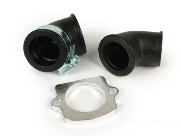Intake Manifold 101 Octane Twist Piaggio 50cc = Cs=23mm + Cs=32mm