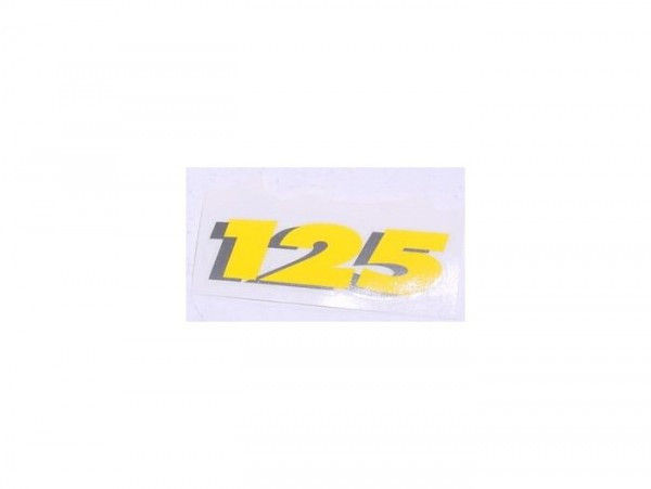 Sticker "125" Piaggio- Gilera Runner 125 VX