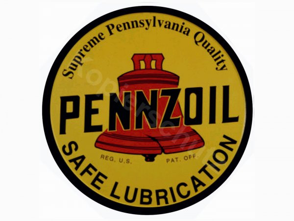 Sticker Ø 80mm „pennzoil 2“