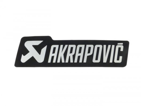 Sticker Akrapovic 135x40mm