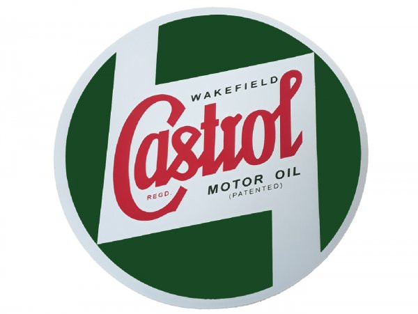 Sticker Castrol, Classic Ø=127mm
