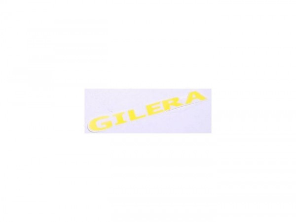 Sticker "Gilera" Piaggio- Gilera Stalker - geel (957)