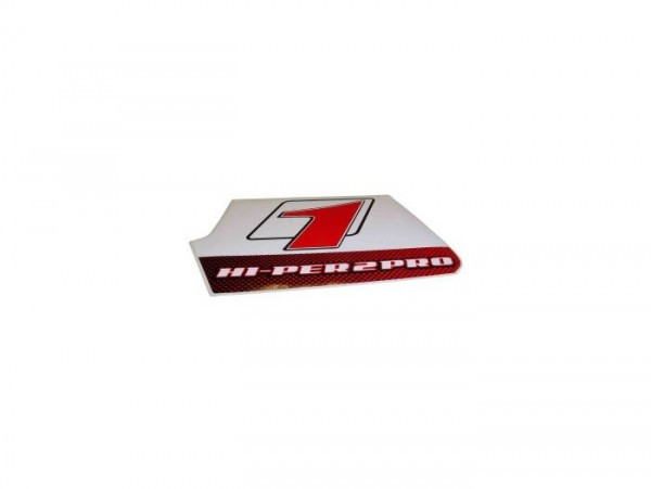 Sticker "Hi-Per 2 Pro" links Piaggio- Piaggio NRG Power - Beige Cammeo (524)