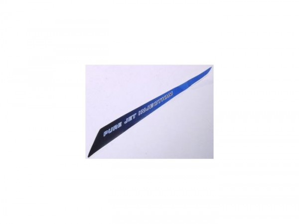 Sticker links (Modell 2004) Piaggio- Piaggio NRG Purejet - zilvern Platino (686)