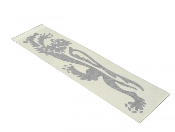 Sticker Malossi Lion 240mm Lhs  Black