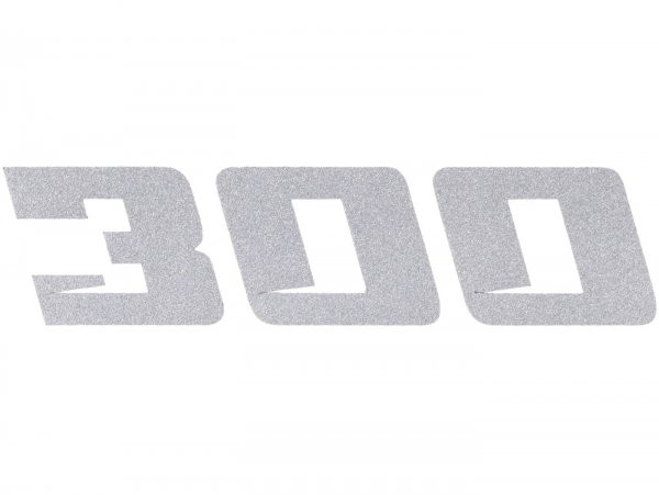 Sticker Moto Nostra 300  For Mn3070  Silver
