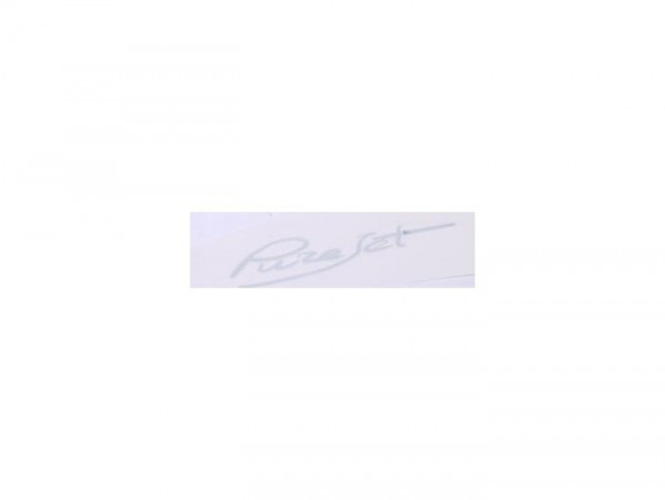 Sticker "Purejet" Piaggio- Piaggio NRG MC3 - Arancio Fluo. (373)