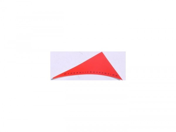 Sticker rechts Piaggio- Gilera Runner - rood Hopi (859)